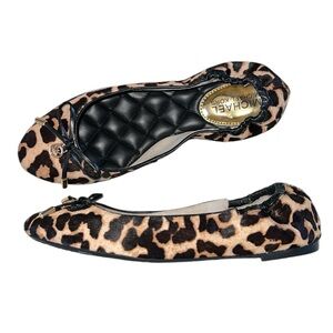 Michael Kors Melody Ballet Animal Print Flats